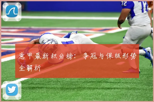 意甲最新积分榜：争冠与保级形势全解析